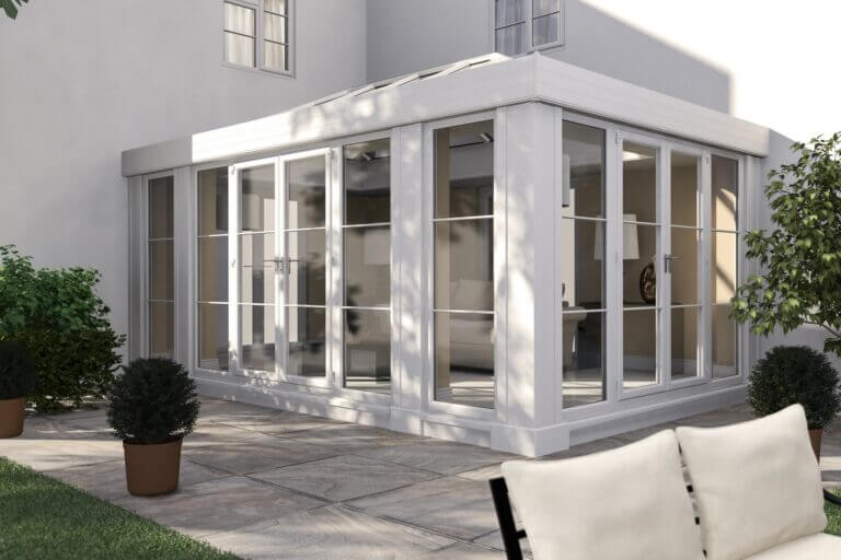 Contrmporary Orangery brackenwood